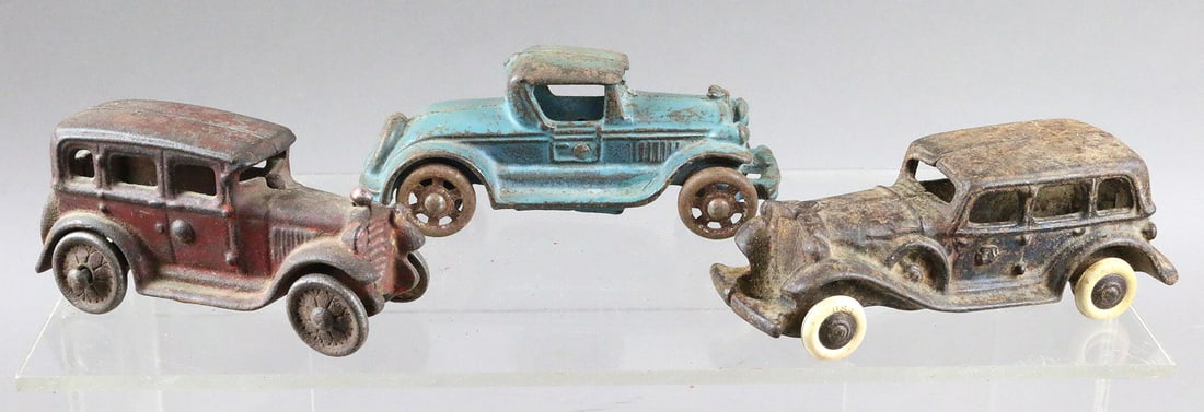 Three AC Williams Coupe & Sedans: AC Williams Coupe and Sedan Lot 6 inches