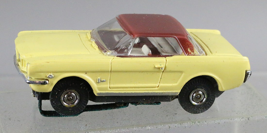 Aurora T Jet Slot Car 66 Mustang: Aurora T Jet Slot Car 66 Mustang