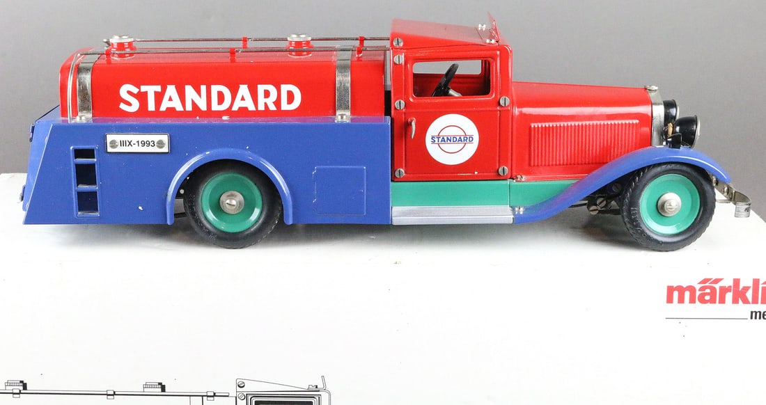 Marklin Standard Tanker In Box: Marklin German Standard Tanker In Box, Mint