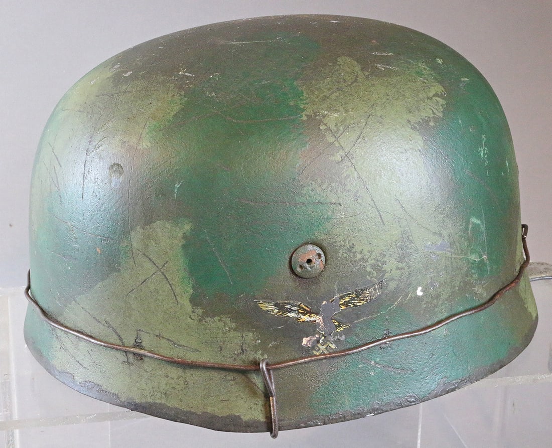 WWII German Fallschirmjager Helmet: WWII German Fallschirmjager Helmet