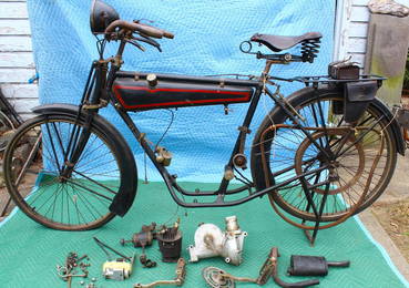 1920s Peugeot Motorcycle 110 CM3 Type CM1 Original!