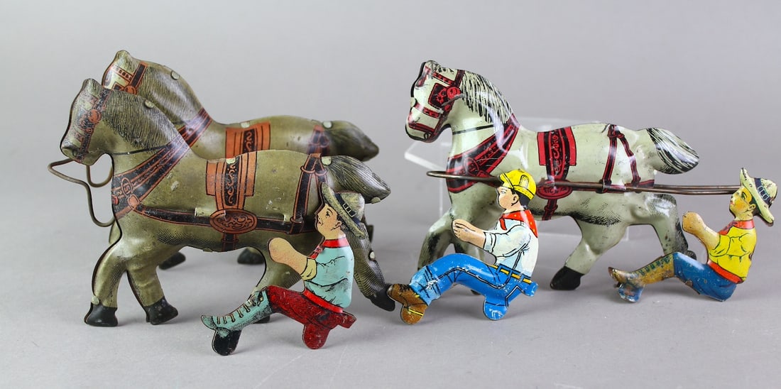 Marx Tin Horse and Riders Parts Toys: Marx Tin Horse and Riders Parts Toys