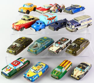 1950s-60s Japan Tin Toy Cars