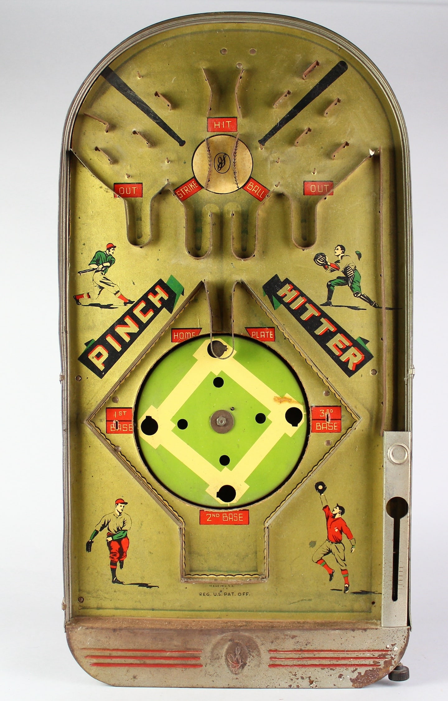 1930 Pinch Hitter Baseball Arcade Game (1 of 3)