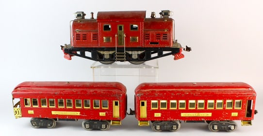 Lionel Standard Gauge 380 Locomotive & Cars