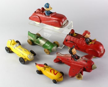 1939 Auburn Donald Duck, Mickey Mouse & Racers