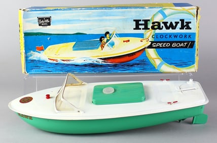 Sutcliffe Hawk Speedboat in Box