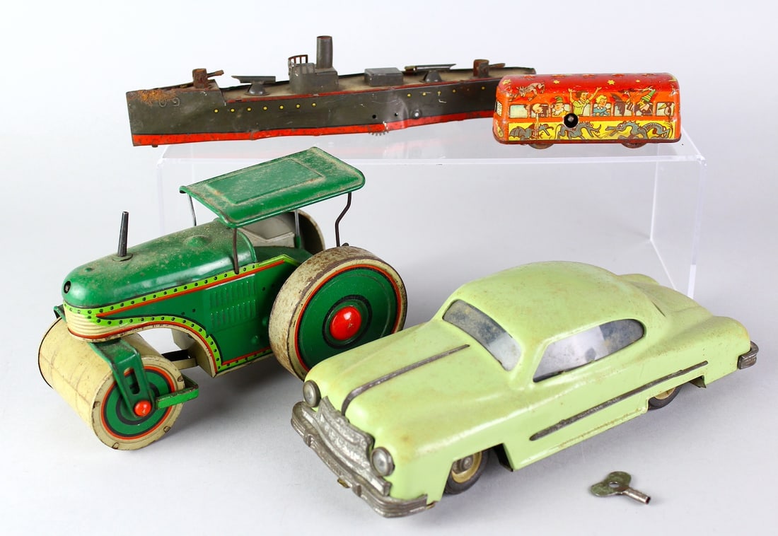 German Tin Lot Lehmann, Lineol & Technofix (1 of 4)