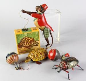 Lehmann Toys Boxed Susi, Beatle, Gnoms & Tom