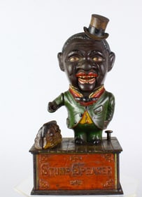 Shepard Stump Speaker Mechanical Bank