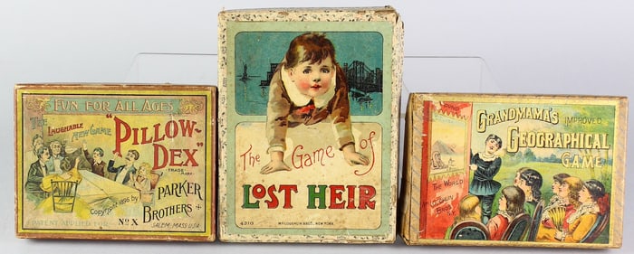 1880s McLoughlin Bros Games