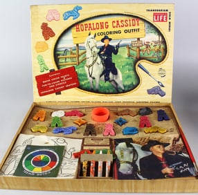 Hopalong Cassidy Coloring Outfit Mint