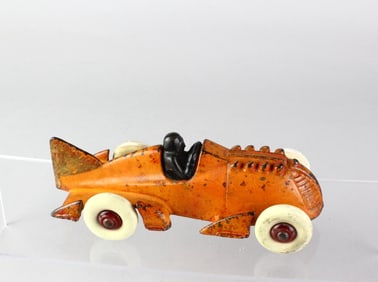 Hubley Cast Iron Race Car Golden Arrow