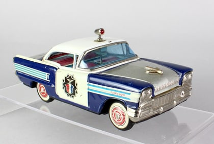 Japan Tin Oldmobile 98 Turnpike Patrol Car