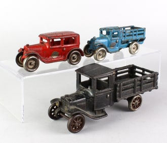 Arcade Sedan & Stake Trucks