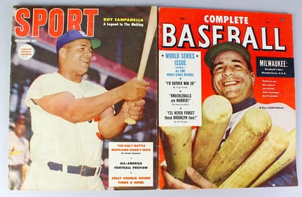 1953 Baseball Magazines Roy Campanella
