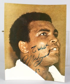 Muhammad Ali Signed Photograph