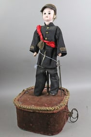 French Automaton Soldier 1894 Bisque