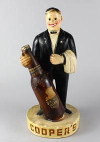 1930s Cooper’s Bohemian Beer  Advertising Butler