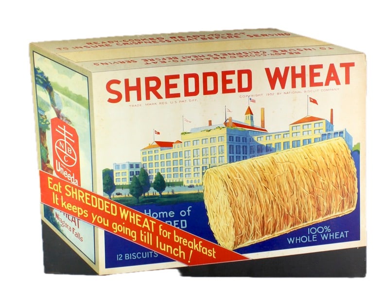 1932 Nabisco Shredded Wheat Advertising Standee (1 of 4)