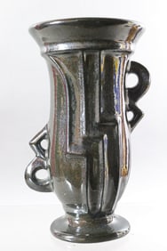 Fulper Two Handled Vase