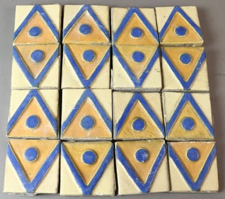Flint Diamond Shaped Tile Lot