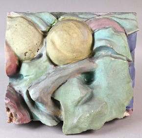 Rookwood Faience Relief Tile Block