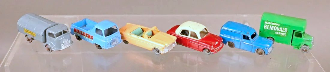 Matchbox Lot Grey Wheels (1 of 2)