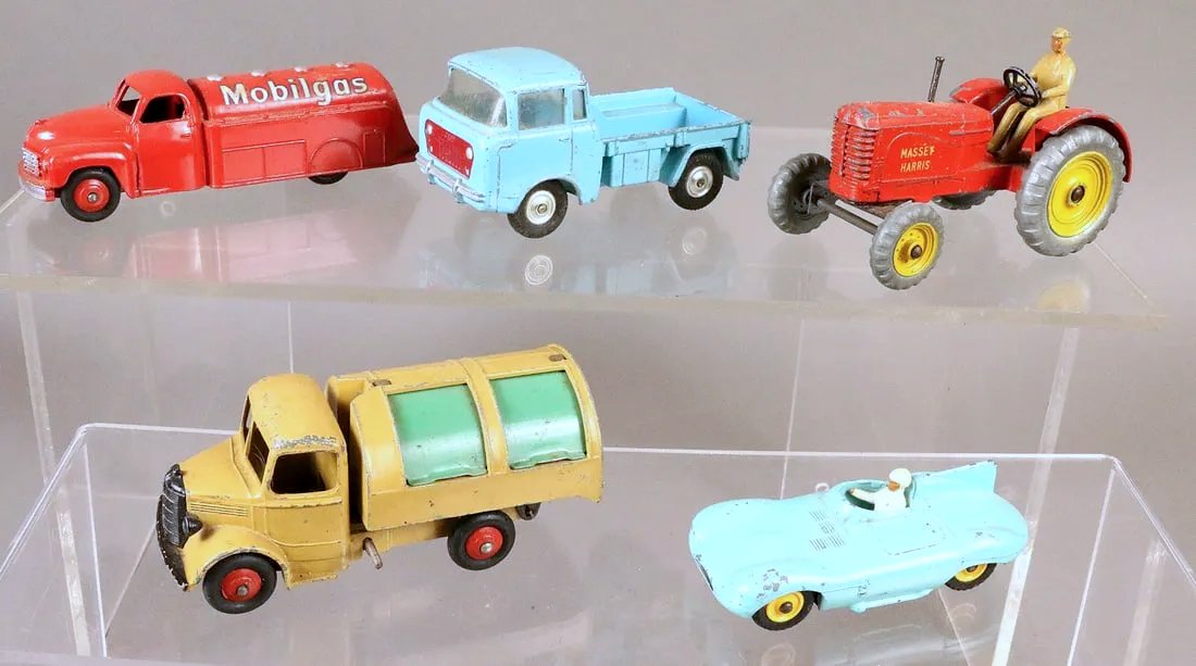 Dinky Race Car & Trucks Lot (1 of 2)