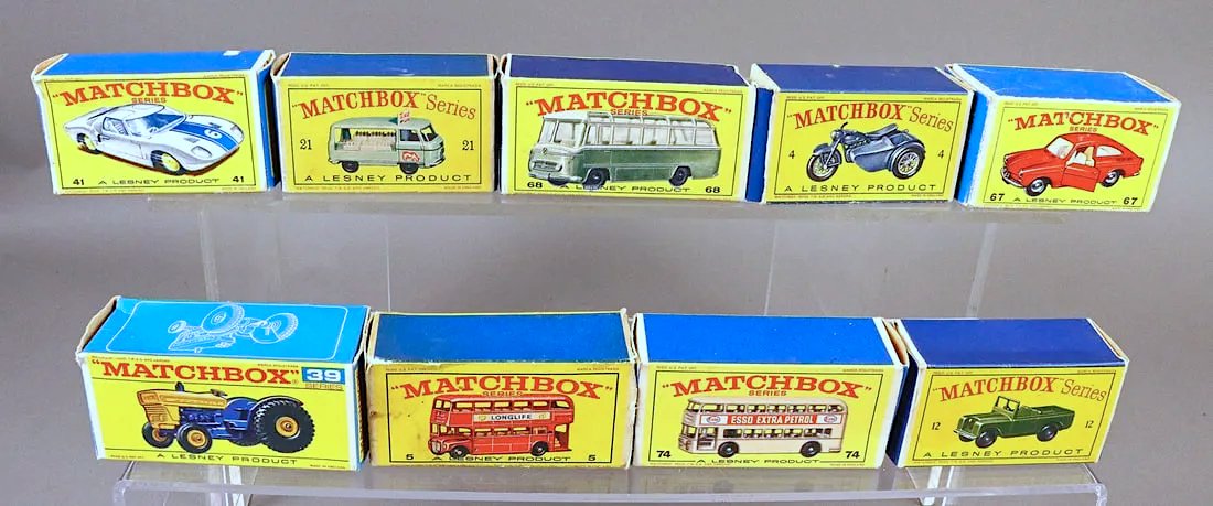 Matchbox Lot In Boxes Cars & Trucks (1 of 2)