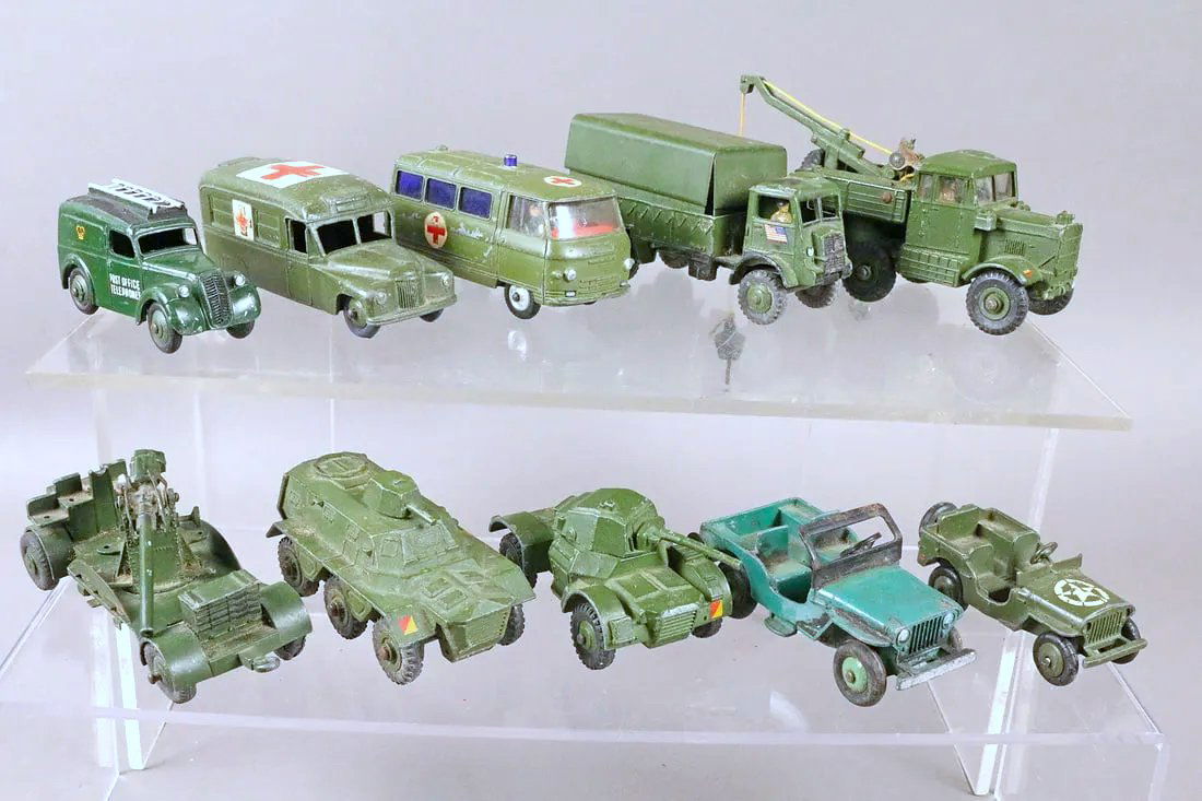Dinky & Corgi Military Truck Lot (1 of 2)