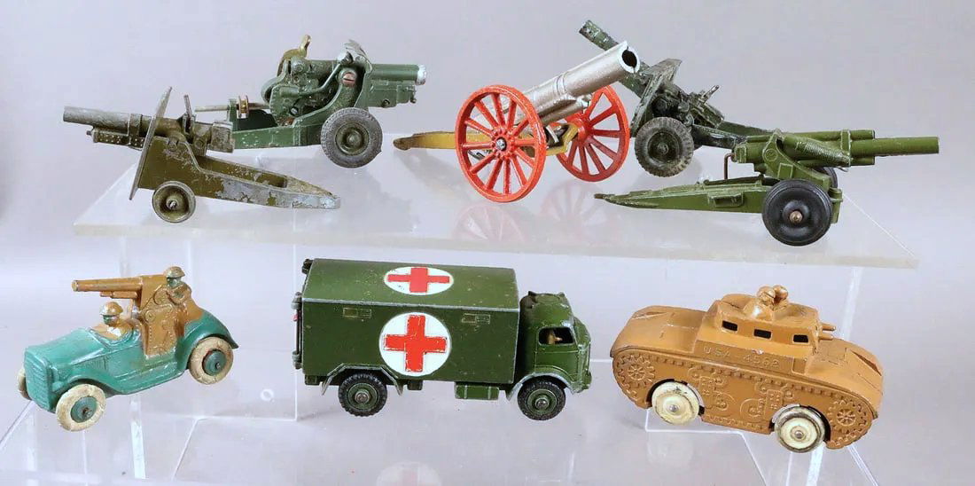 Dinky Britains Barclay Military & Cannon Lot (1 of 2)