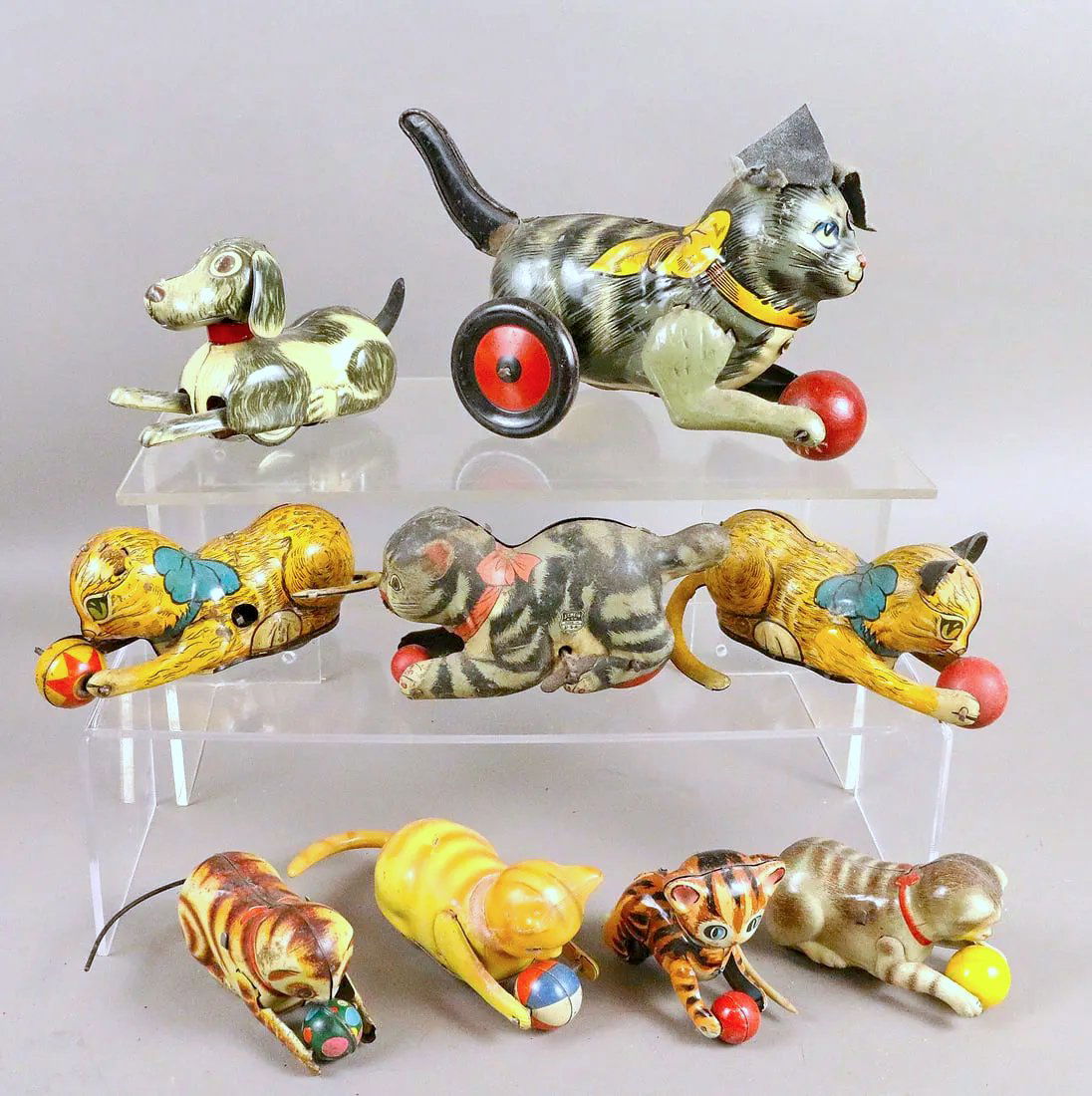 Marx Japan Germany Tin Wind Up Lot (1 of 2)