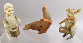 1930s Schuco Wind Up Toy Lot