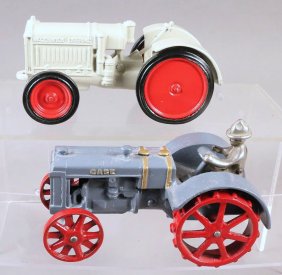 Arcade Case and McCormick Deering Tractors