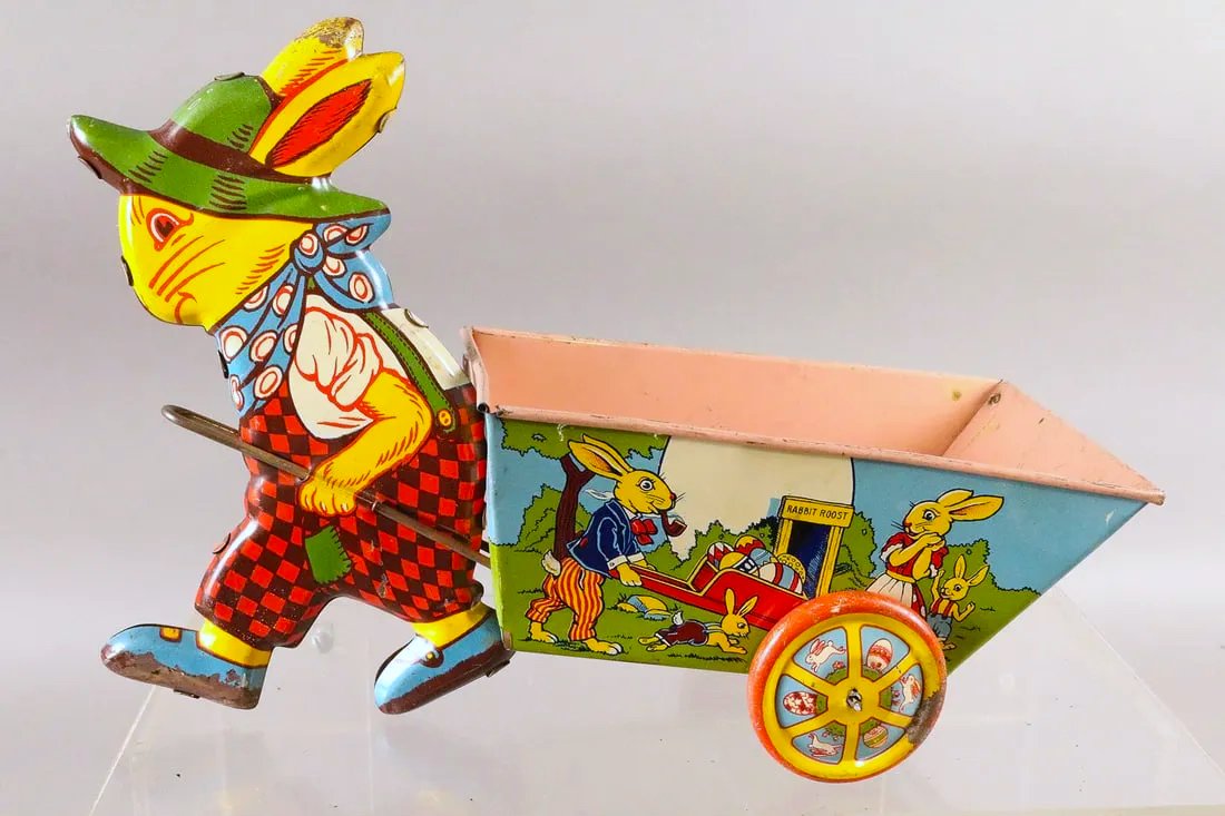 J Chein Rabbit Roost Bunny Cart (1 of 2)