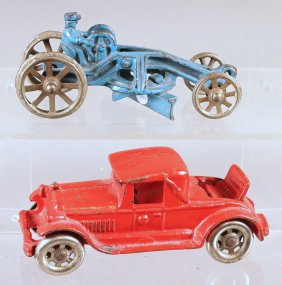 Kilgore & Williams Cast Iron Coupe Lot