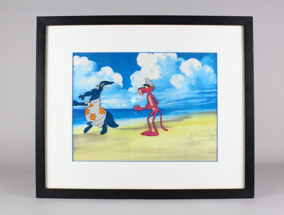 Pink Panther & Aardvark Original Cartoon Cel (1 of 3)