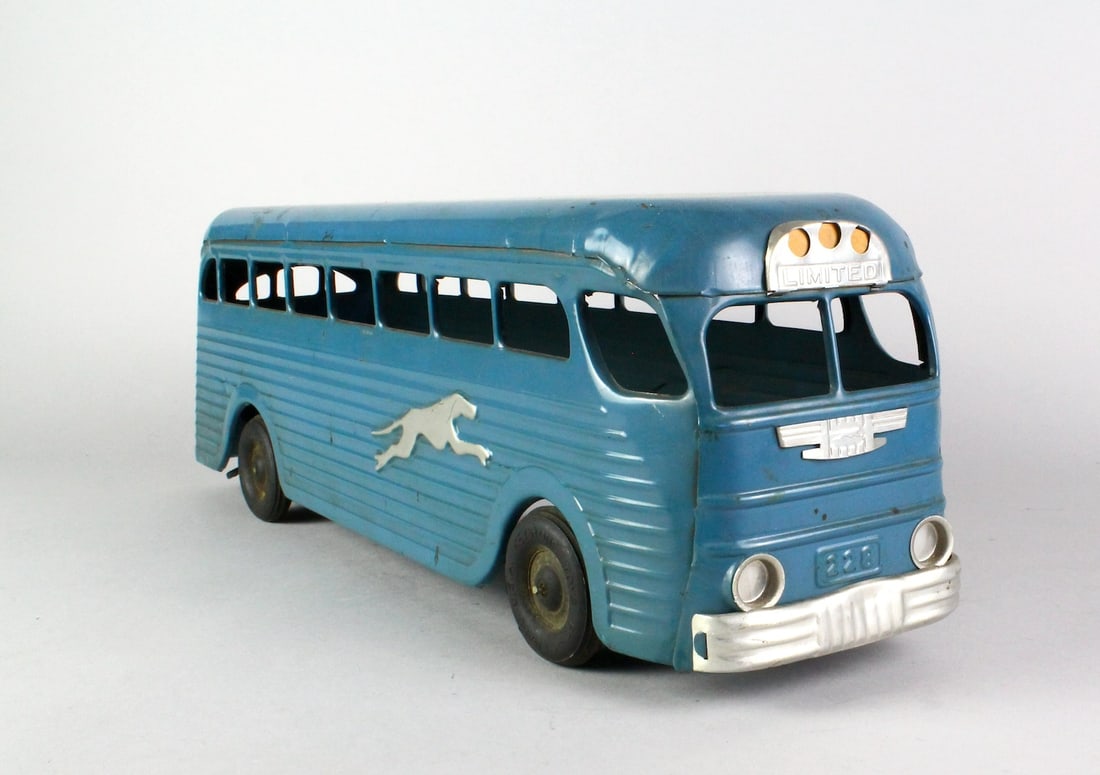 Keystone Pressed Steel Greyhound Bus (1 of 5)