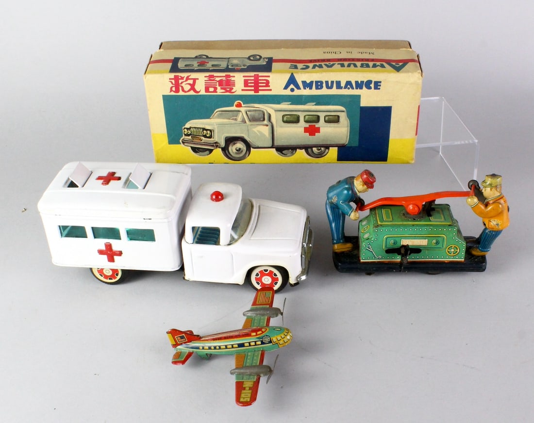Japan and Early China Boxed Tin Toys (1 of 3)