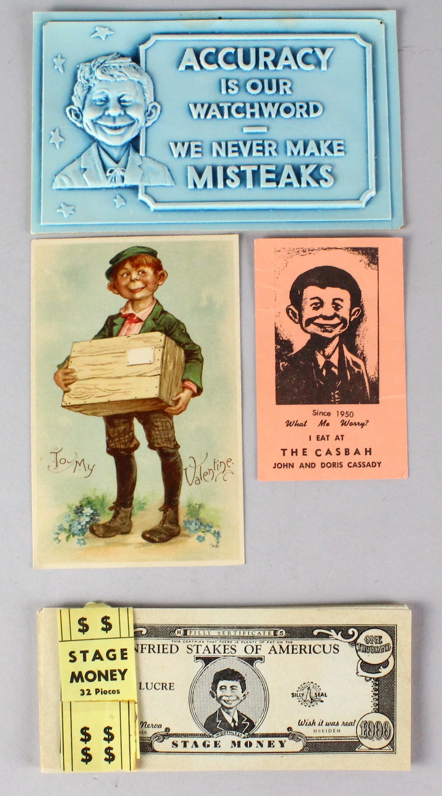 Mad Magazine Alfred E. Neuman Rarities (1 of 3)