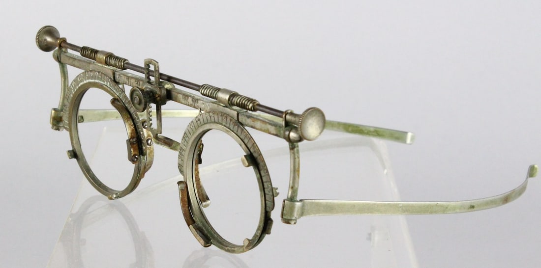 Steam Punk original Optometrist Eyeglasses 1900s: Steam Punk original Optometrist Eyeglasses 1900s. Real deal.