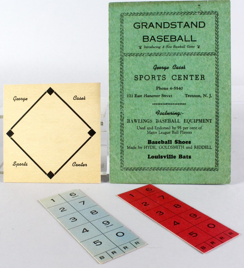 1930s George Case's Grandstand Baseball Mint Game (1 of 3)