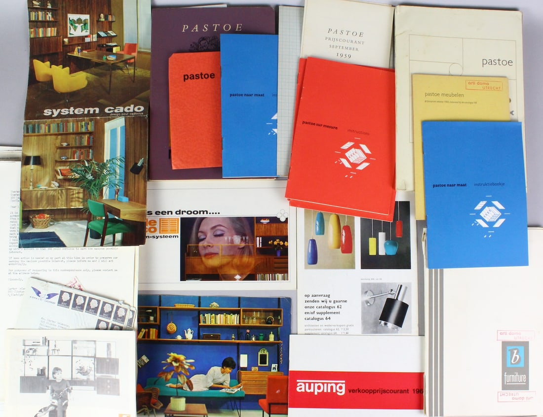 Mid Century Scandanavian Furniture Catalogs Treasure Trove Originals! (1 of 9)