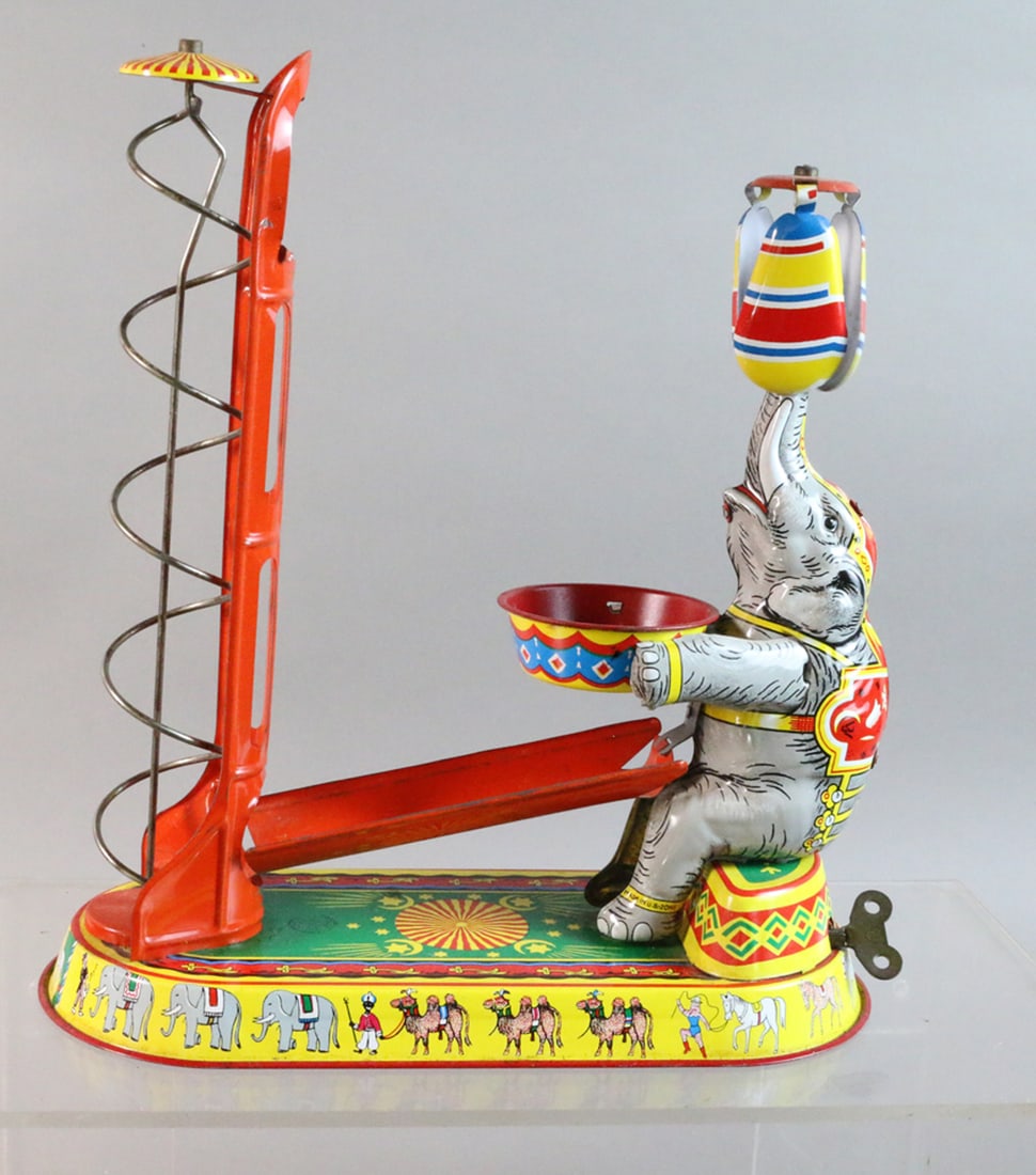 German Elephant Tin Litho Wind Up (1 of 2)