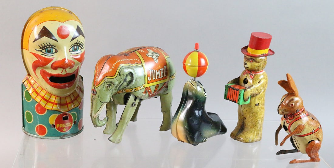 Lehmann Chein Tin Litho Wind Up Lot (1 of 2)