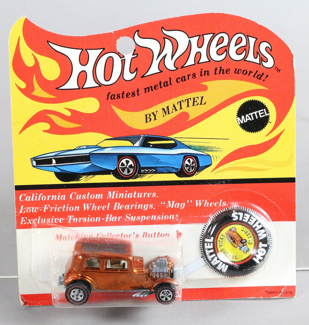 Hot Wheels Redline NOS Mint in Blister Pack 32 Ford Vicky (1 of 4)
