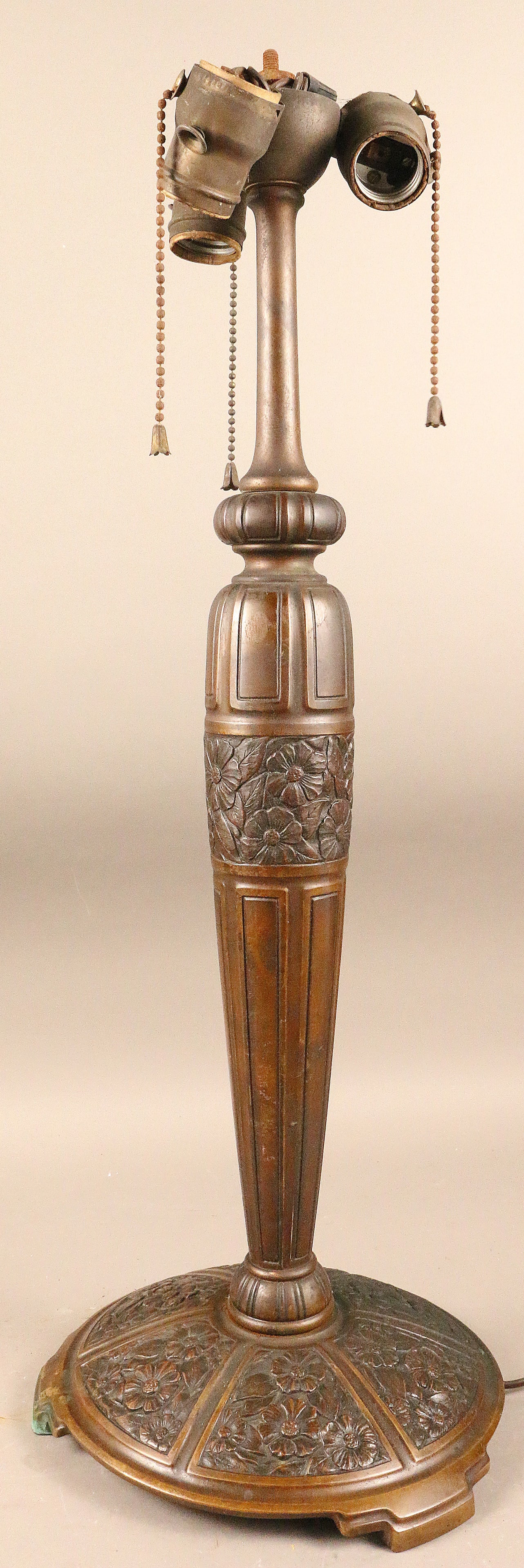 Tiffany Lamp Base Original Marked (1 of 4)