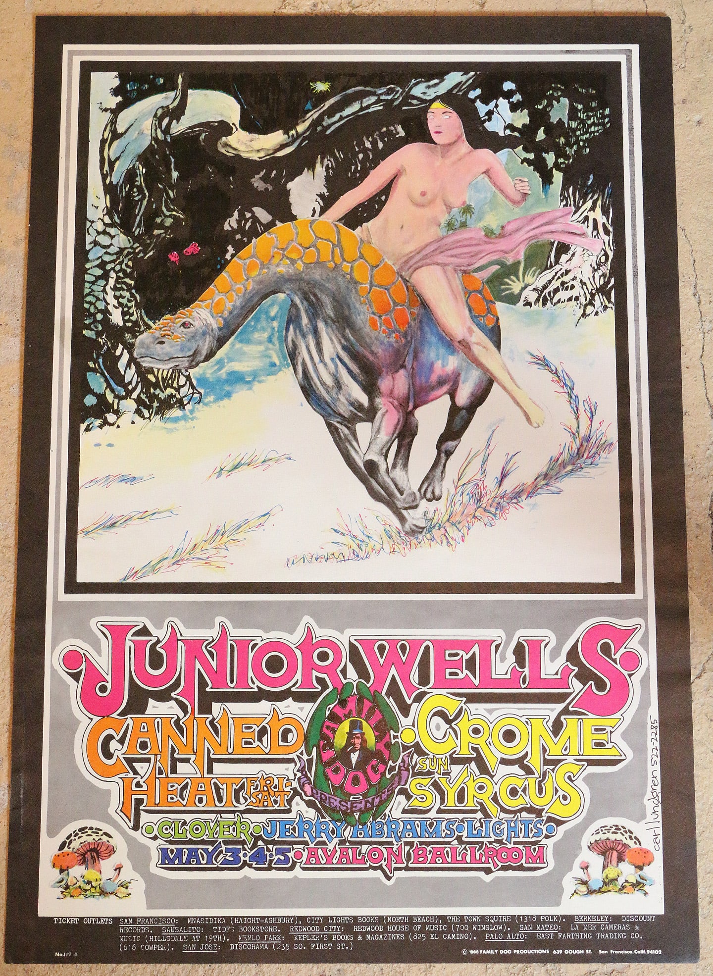 Junior Wells Canned Heat FD117 1st Print EX (1 of 4)