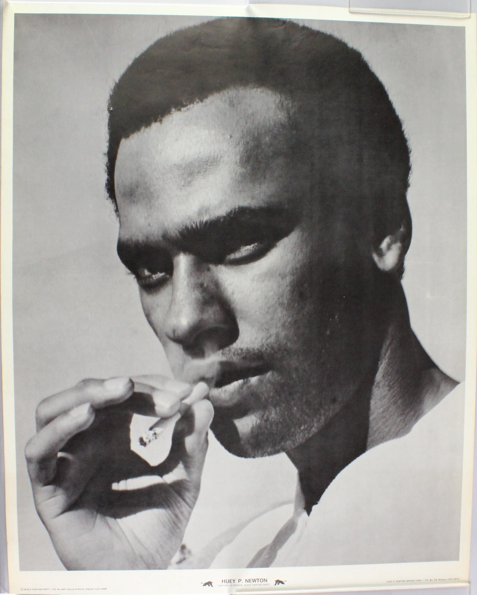 Huey P. Newton Black Panther Poster Oakland CA (1 of 3)